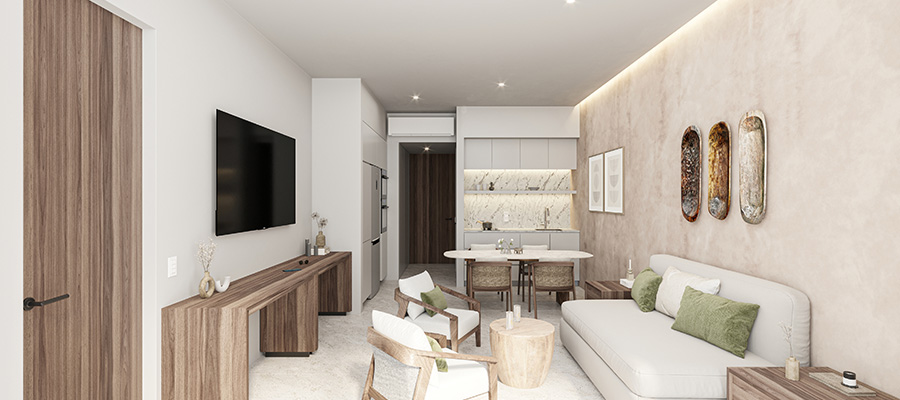 1 REC B - INTERIOR SALA - COCINA