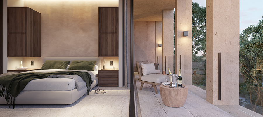 LOCK OFF- VISTA TERRAZA- NIVELES SUPERIORES