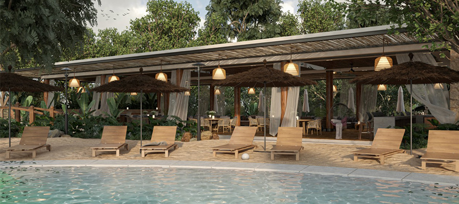 Zona de Alberca Ocean Village Ocean Village - American Brokers